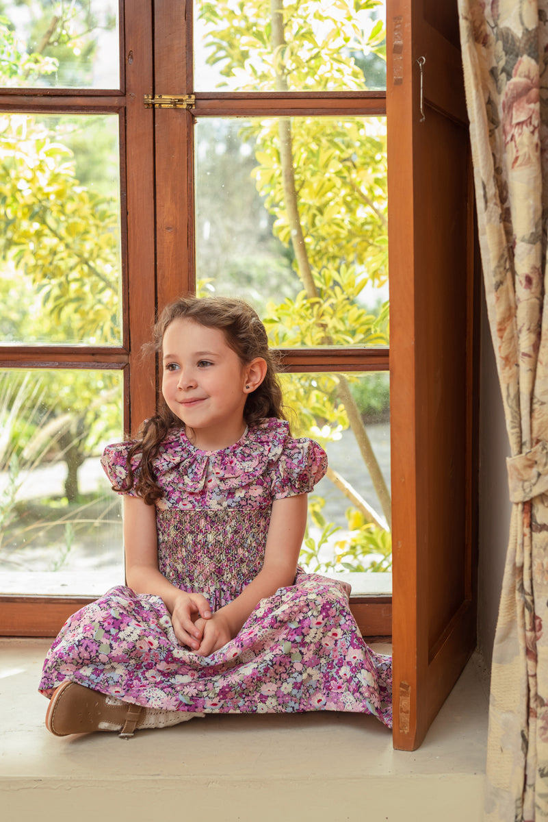 Fuya Fuya Dress, Liberty Florals – Finita Kids