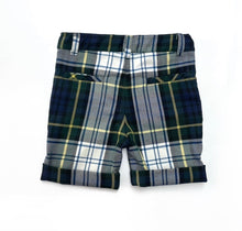 Antisana Shorts, Green Tartan