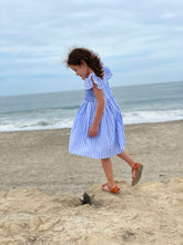 Fernanda Dress, Blue Stripes