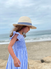 Fernanda Dress, Blue Stripes