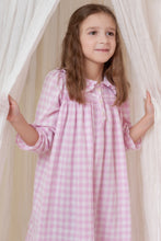 Sofia Gown, Pink Gingham